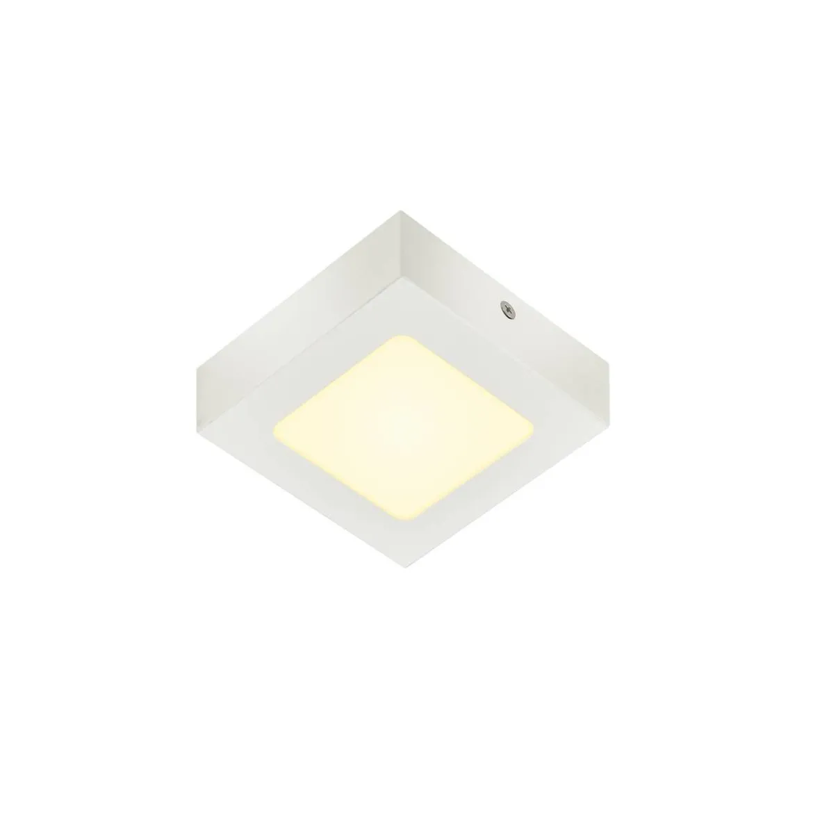 SLV Leuchte 1003017 SENSER 12 Indoor LED Deckenaufbauleuchte eckig weiß