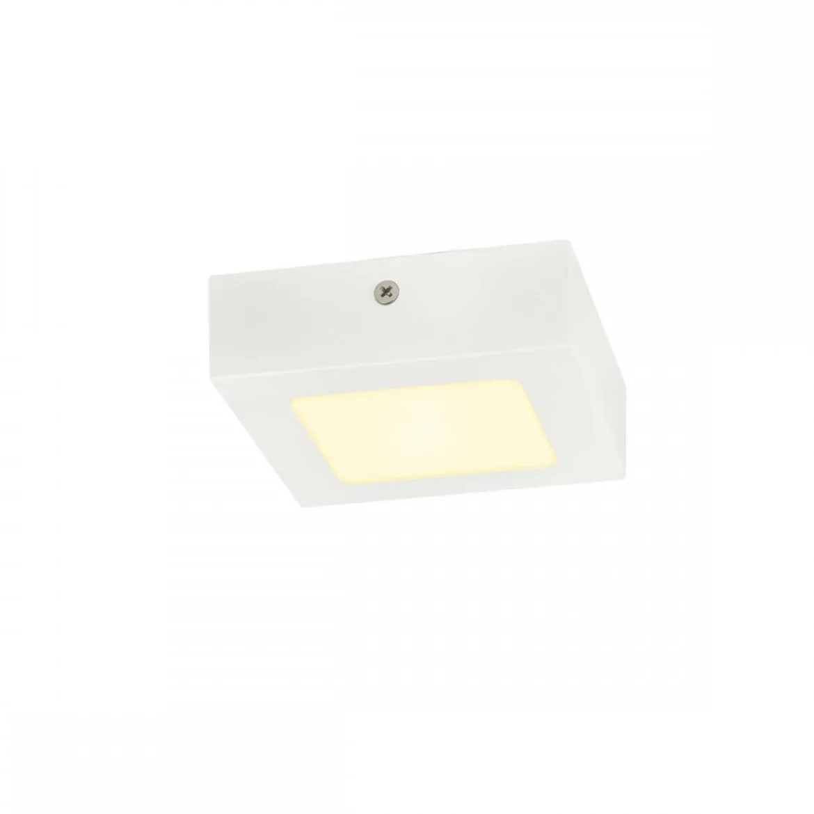 SLV Leuchte 1003017 SENSER 12 Indoor LED Deckenaufbauleuchte eckig weiß