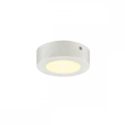 SLV Leuchte 1003014 SENSER 12 Indoor LED Deckenaufbauleuchte rund weiß dimmbar