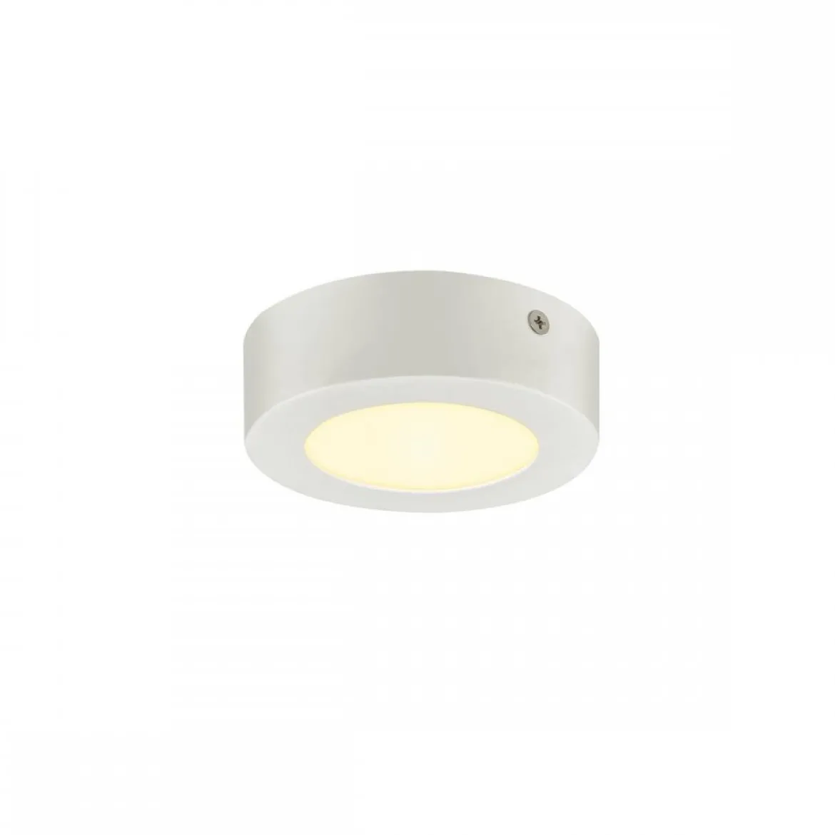 SLV Leuchte 1003014 SENSER 12 Indoor LED Deckenaufbauleuchte rund weiß dimmbar