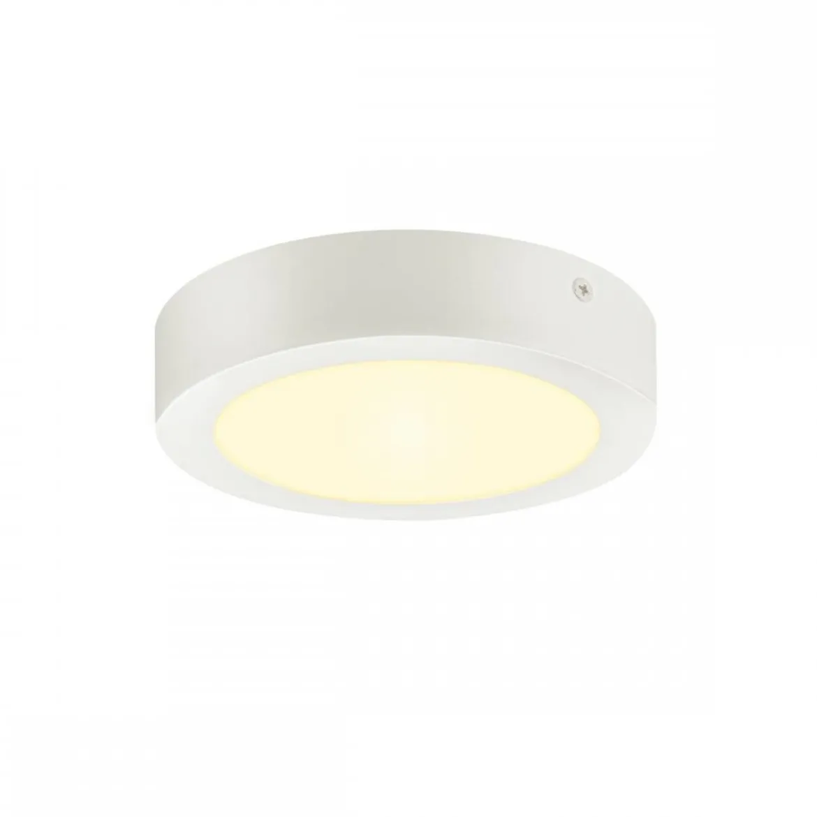 SLV Leuchte 1003015 SENSER 18 Indoor LED Deckenaufbauleuchte rund weiß