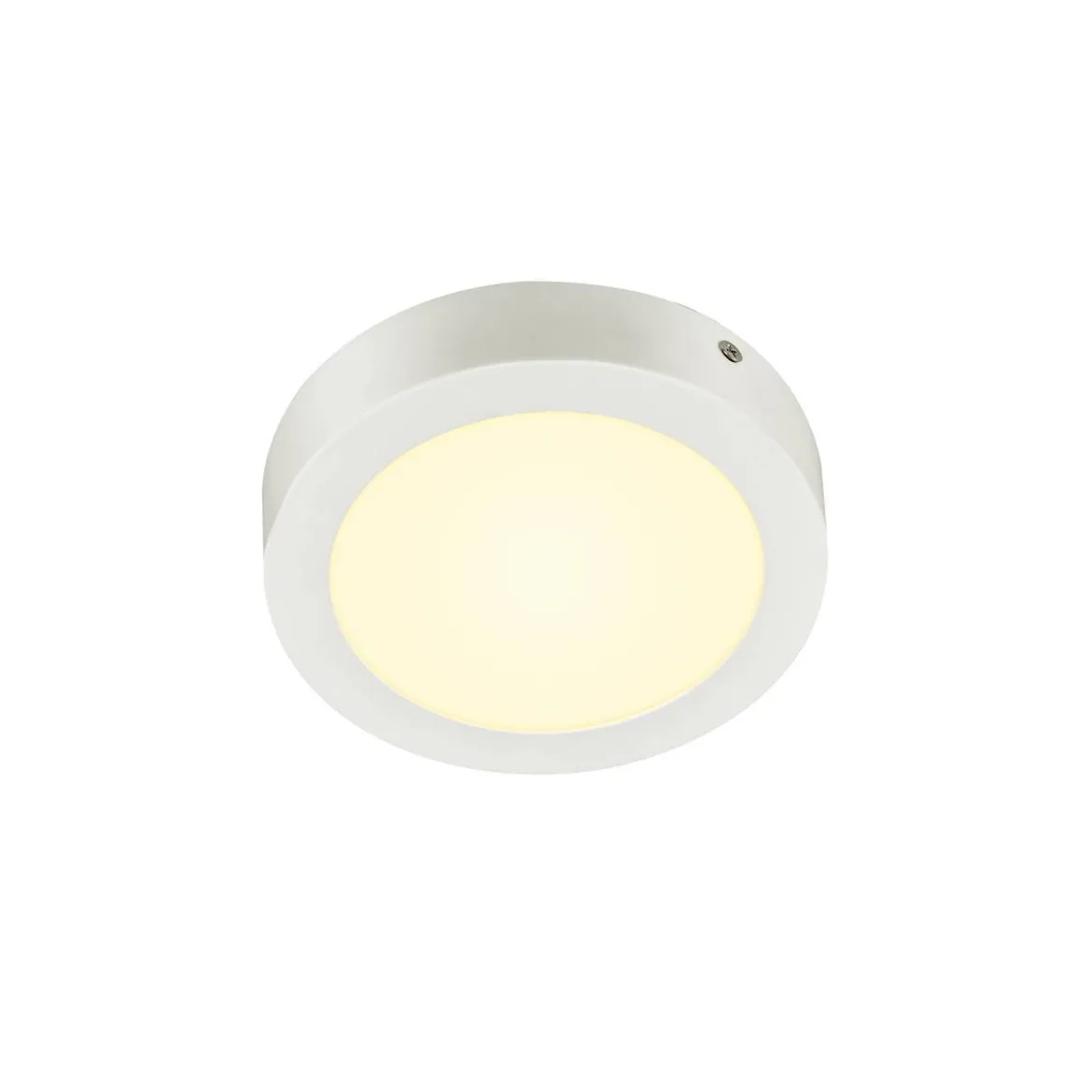 SLV Leuchte 1003015 SENSER 18 Indoor LED Deckenaufbauleuchte rund weiß