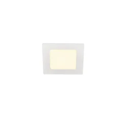 SLV Leuchte 1003011 SENSER 12 Indoor LED Deckeneinbauleuchte eckig weiß