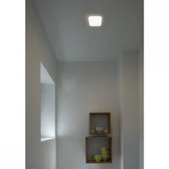 SLV Leuchte 1003012 SENSER 18 Indoor LED Deckeneinbauleuchte eckig weiß