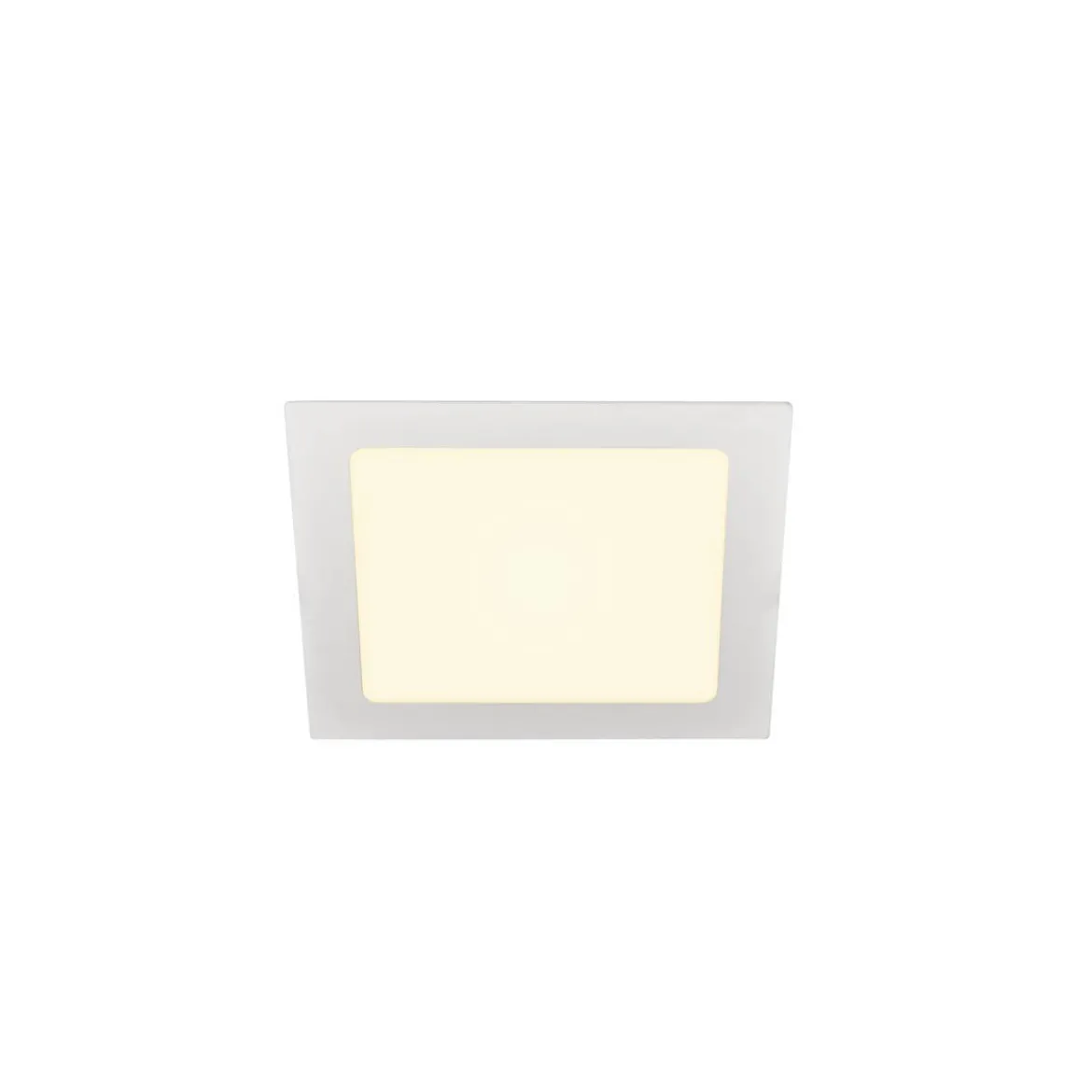 SLV Leuchte 1003012 SENSER 18 Indoor LED Deckeneinbauleuchte eckig weiß