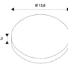 SLV 1008189 LIGHT EYE® 150 Dekoring matt schwarz