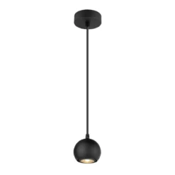 SLV 1008172 LIGHT EYE® 90 Pendelleuchte matt schwarz GU10