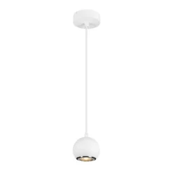 SLV 1008173 LIGHT EYE® 90 Pendelleuchte matt weiß GU10