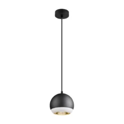 SLV 1008178 LIGHT EYE® 150 Pendelleuchte matt schwarz GU10