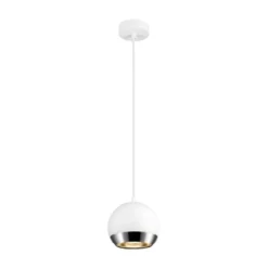 SLV 1008179 LIGHT EYE® 150 Pendelleuchte matt weiß GU10