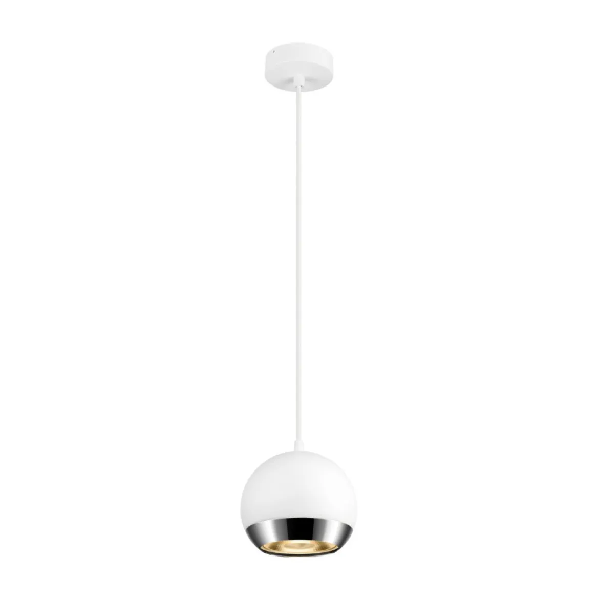 SLV 1008179 LIGHT EYE® 150 Pendelleuchte matt weiß GU10