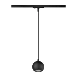 SLV 1008168 LIGHT EYE® 90 1-Phasen Pendelleuchte GU10 max. 6W matt schwarz