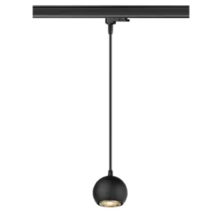 SLV 1008170 LIGHT EYE® 90 3-Phasen Pendelleuchte GU10 max. 6W matt schwarz