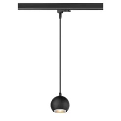 SLV 1008170 LIGHT EYE® 90 3-Phasen Pendelleuchte GU10 max. 6W matt schwarz