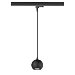 SLV 1008170 LIGHT EYE® 90 3-Phasen Pendelleuchte GU10 max. 6W matt schwarz