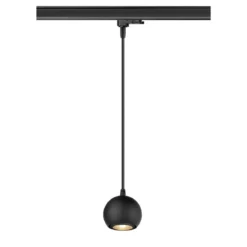 SLV 1008170 LIGHT EYE® 90 3-Phasen Pendelleuchte GU10 max. 6W matt schwarz