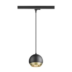 SLV 1008176 LIGHT EYE® 150 3-Phasen Pendelleuchte GU10 max. 13W matt schwarz