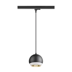 SLV 1008176 LIGHT EYE® 150 3-Phasen Pendelleuchte GU10 max. 13W matt schwarz