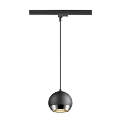 SLV 1008176 LIGHT EYE® 150 3-Phasen Pendelleuchte GU10 max. 13W matt schwarz