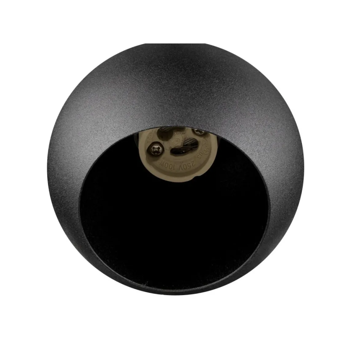 SLV 1008180 LIGHT EYE® 90 1-Phasen Spot rund GU10 max. 6W matt schwarz