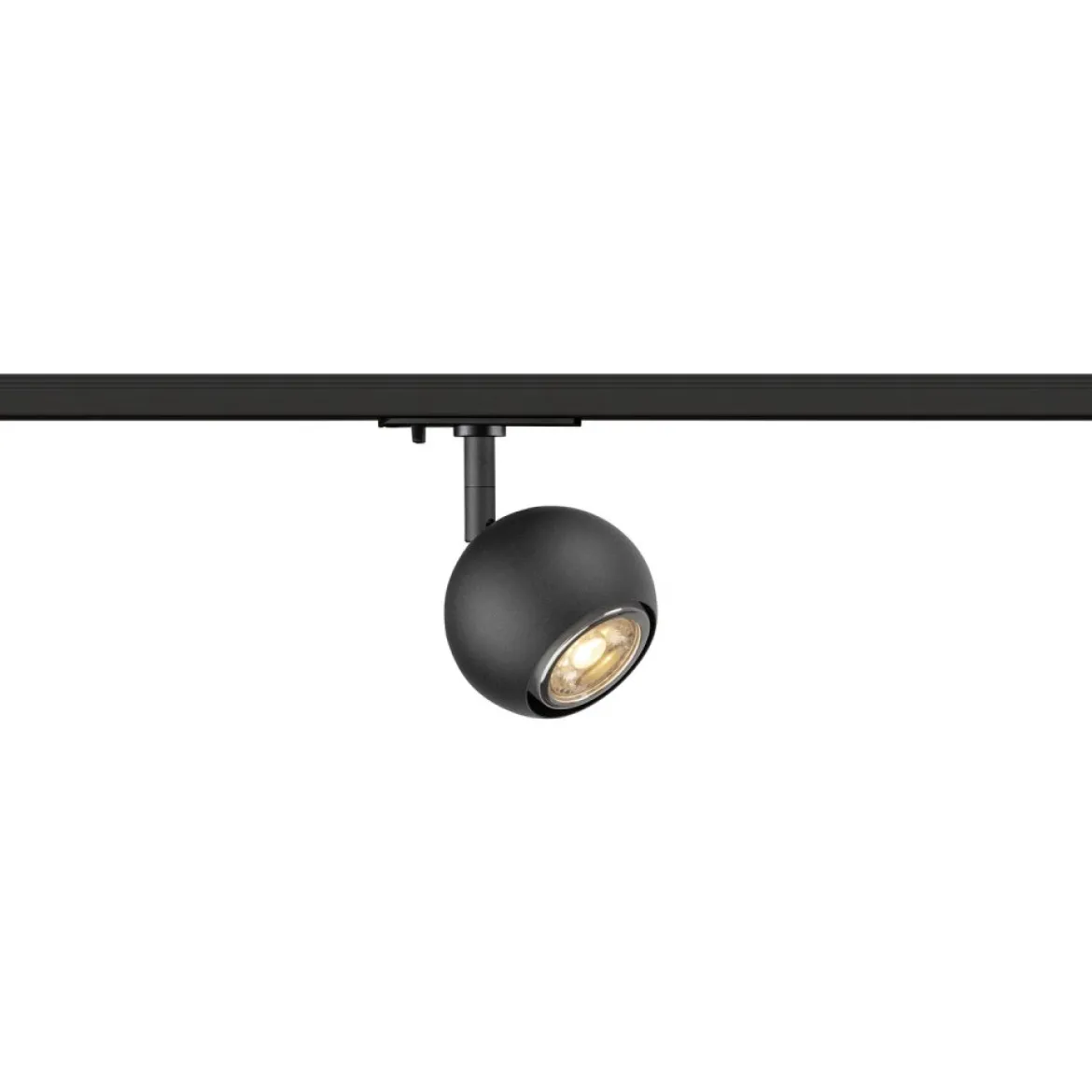 SLV 1008180 LIGHT EYE® 90 1-Phasen Spot rund GU10 max. 6W matt schwarz
