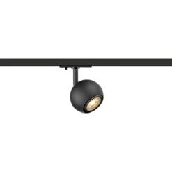 SLV 1008180 LIGHT EYE® 90 1-Phasen Spot rund GU10 max. 6W matt schwarz