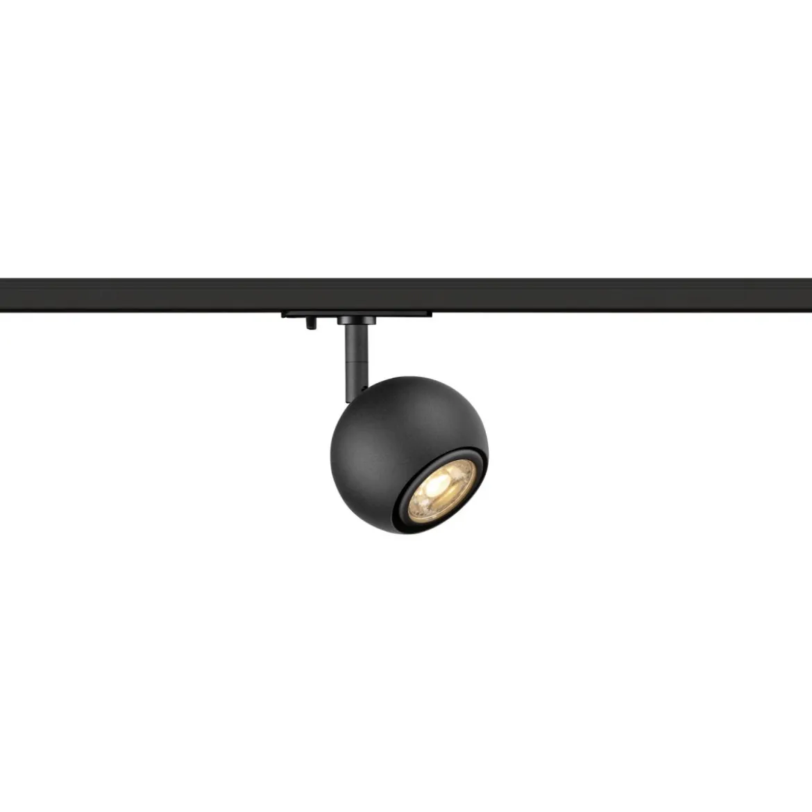 SLV 1008180 LIGHT EYE® 90 1-Phasen Spot rund GU10 max. 6W matt schwarz