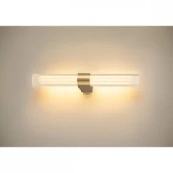 SLV 1007616 LYGANT double Wandaufbauleuchte 3000K messing