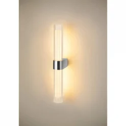 SLV 1007619 LYGANT double Wandaufbauleuchte 3000K 11W chrom