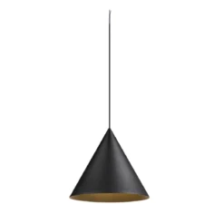 SLV 1008503 MAGICO 38 Pendelleuchte E27 Pendellänge 180cm max. 10W matt schwarz