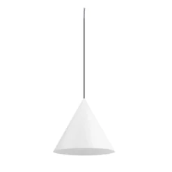 SLV 1008504 MAGICO 38 Pendelleuchte E27 Pendellänge 180cm max. 10W matt weiß