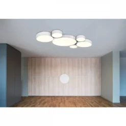 SLV 135171 MEDO 90 LED Deckenleuchte weiss optional abpendelbar