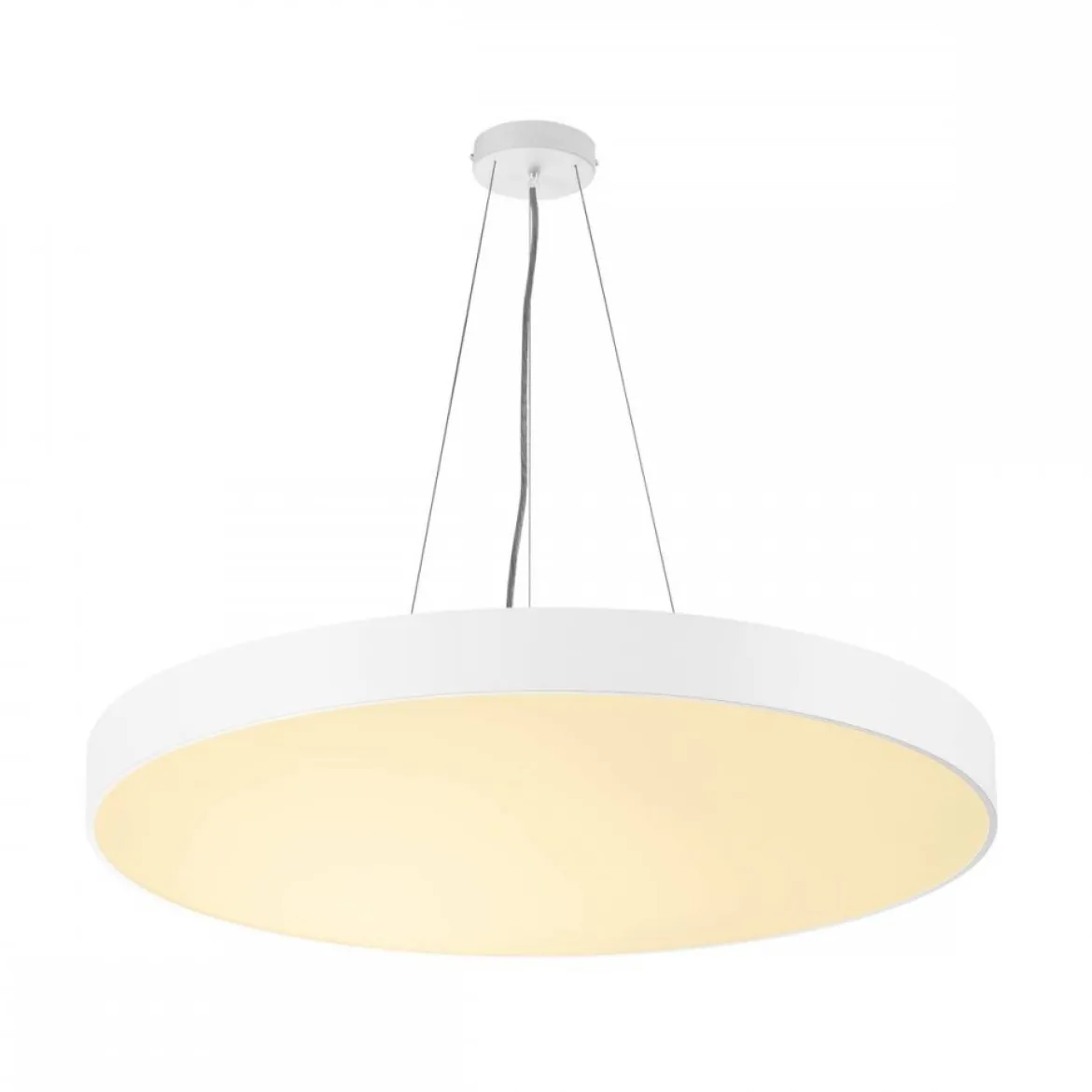 SLV 135171 MEDO 90 LED Deckenleuchte weiss optional abpendelbar