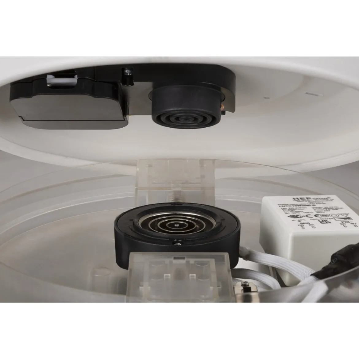 SLV 1007295 MEDO® PRO 40 Deckenaufbauleuchte rund CCT DALI Touch 110° UGR25 weiß