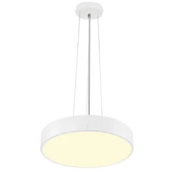 SLV 1007295 MEDO® PRO 40 Deckenaufbauleuchte rund CCT DALI Touch 110° UGR25 weiß