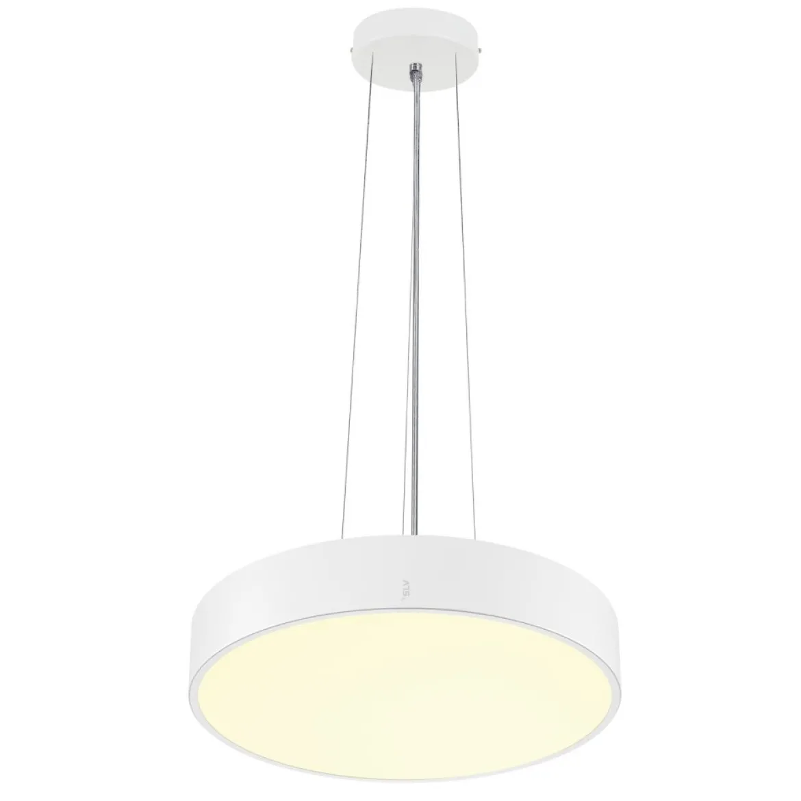 SLV 1007297 MEDO® PRO 40 Deckenaufbauleuchte rund CCT Phase 80° UGR19 weiß