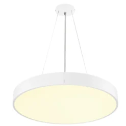 SLV 1007301 MEDO® PRO 60 Deckenaufbauleuchte rund CCT DALI Touch 80° UGR19 weiß