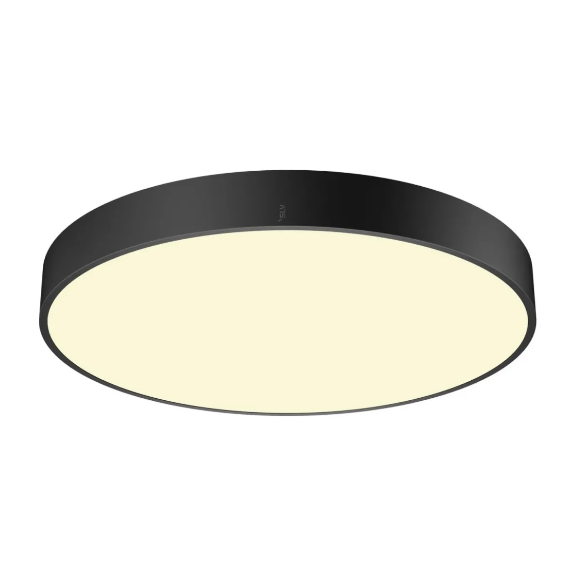 SLV 1007302 MEDO® PRO 60 Deckenaufbauleuchte rund CCT DALI Touch 110° UGR25 schwarz