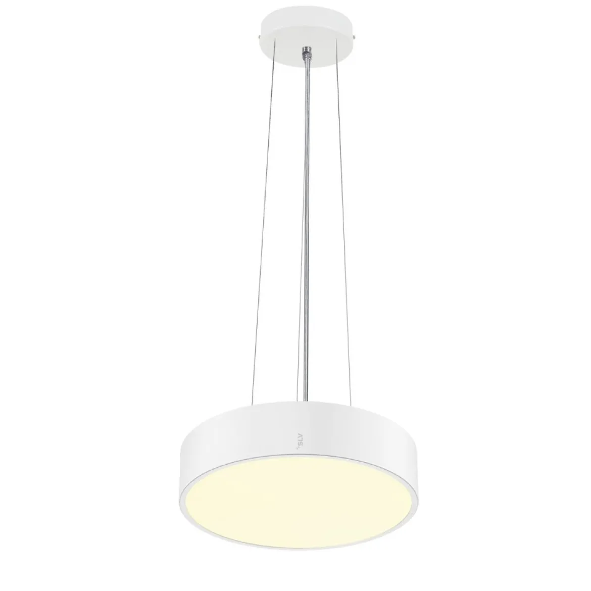 SLV 1007289 MEDO® PRO 30 Wand- und Deckenaufbauleuchte rund CCT Phase UGR19 weiß