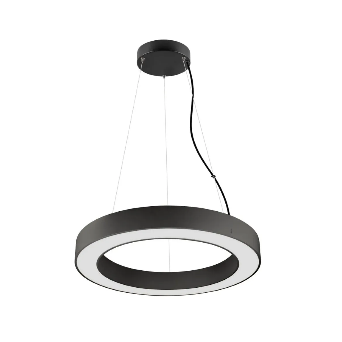 SLV 1008589 MEDO® RING 60 Hängelampe 3000/4000K 110° DALI Touch schwarz