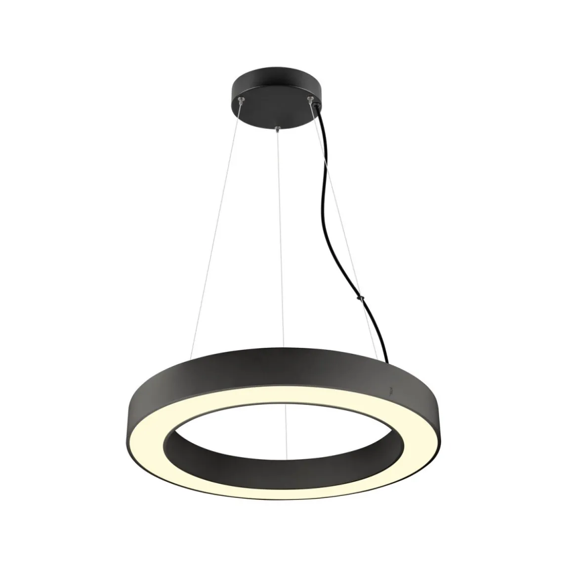 SLV 1008589 MEDO® RING 60 Hängelampe 3000/4000K 110° DALI Touch schwarz