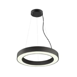 SLV 1008589 MEDO® RING 60 Hängelampe 3000/4000K 110° DALI Touch schwarz