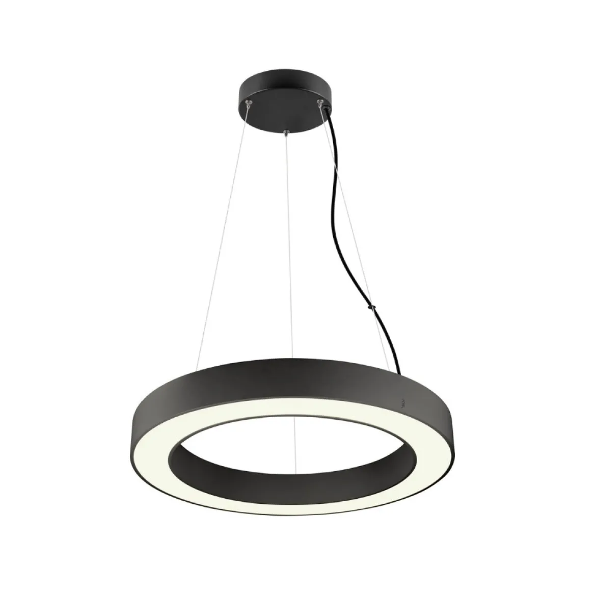 SLV 1008589 MEDO® RING 60 Hängelampe 3000/4000K 110° DALI Touch schwarz
