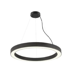 SLV 1008593 MEDO® RING 90 Hängelampe 3000/4000K 110° DALI Touch schwarz