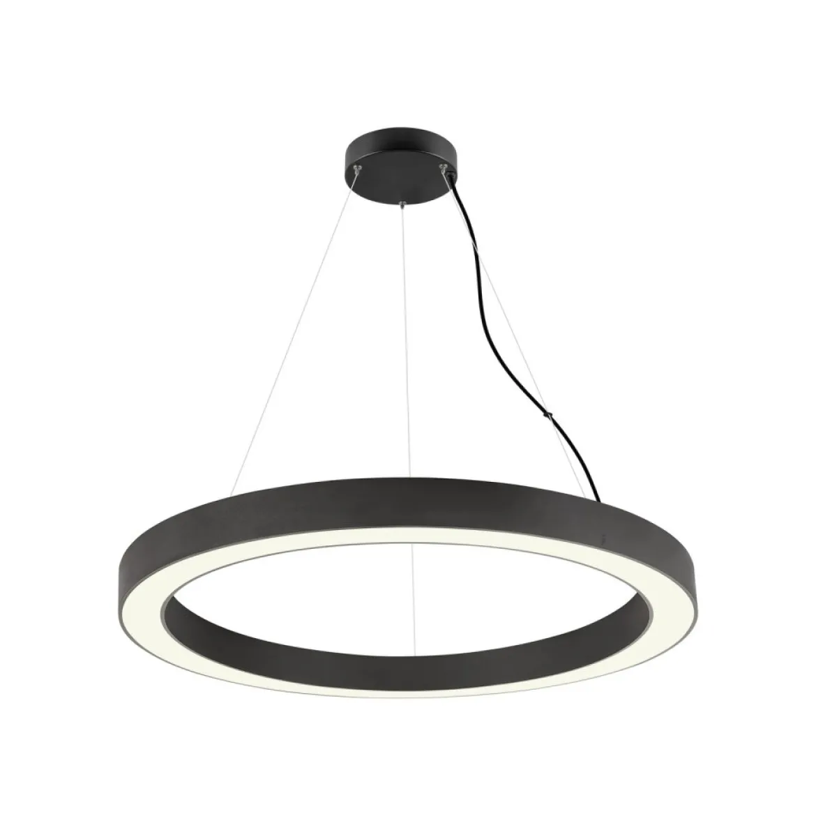 SLV 1008593 MEDO® RING 90 Hängelampe 3000/4000K 110° DALI Touch schwarz