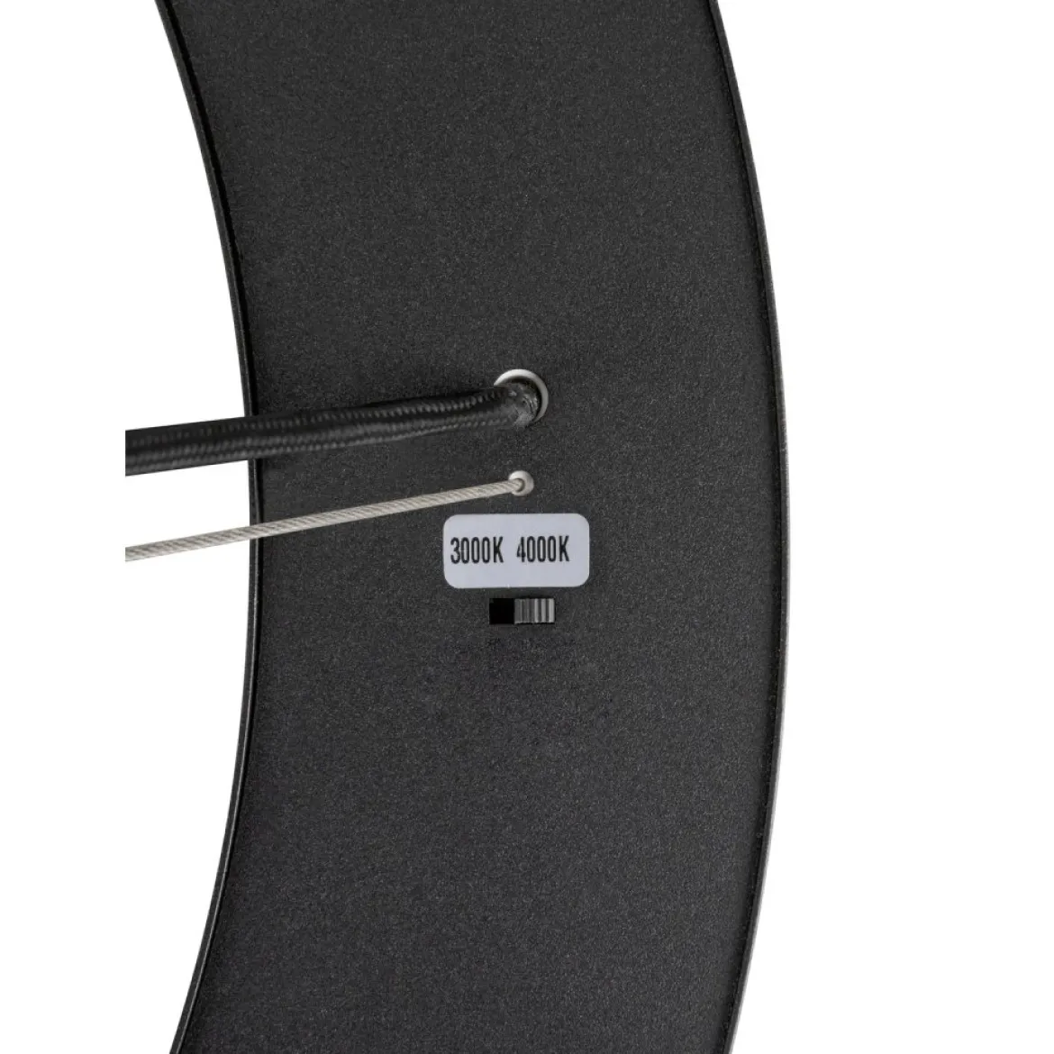 SLV 1008593 MEDO® RING 90 Hängelampe 3000/4000K 110° DALI Touch schwarz