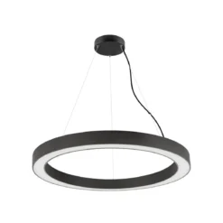 SLV 1008593 MEDO® RING 90 Hängelampe 3000/4000K 110° DALI Touch schwarz