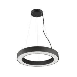 SLV 1008591 MEDO® RING 60 Hängelampe 3000/4000K 110° PHASE schwarz