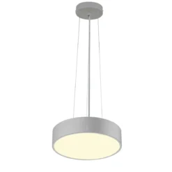 SLV 1007318 MEDO® 30 Wand- und Deckenaufbauleuchte rund CCT dimmbar grau