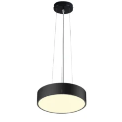 SLV 1007316 MEDO® 30 Wand- und Deckenaufbauleuchte rund CCT dimmbar schwarz